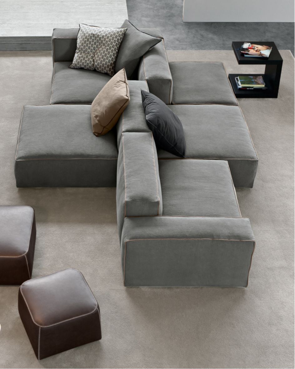 WoonTheater Antwerpen Blaasveld Interieur Modulaire sofa Reef